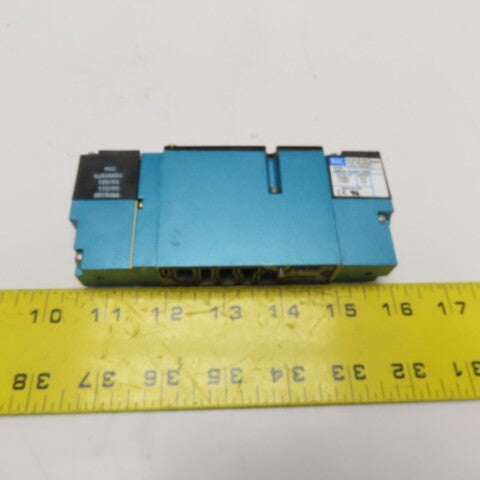MAC 92B-BAB-000-DM-DJAP-1DG 4-Way Solenoid Valve 120VAC 20-120 PSI