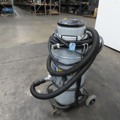 Nilfisk 118 CFM 118 Industrial Wet Dry Vacuum Cleaner 1Ph 120V 7.5A