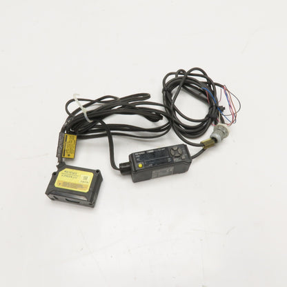 Keyence GV-21P CMOS Digital Laser Sensor Amplifier 10-30VDC PNP