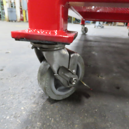 NEW 1/2" Steel Top Welding Fabrication Table Shelf Casters 96" x 48" x 34" T