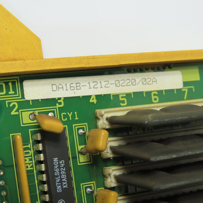 Fanuc DA16B-1212-0220/02A I/O Control Circuit Board