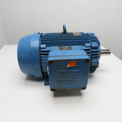 WEG 02036XP3E256T 20HP Electric Motor 208-230/460V 3Ph 3520RPM 256T Frame