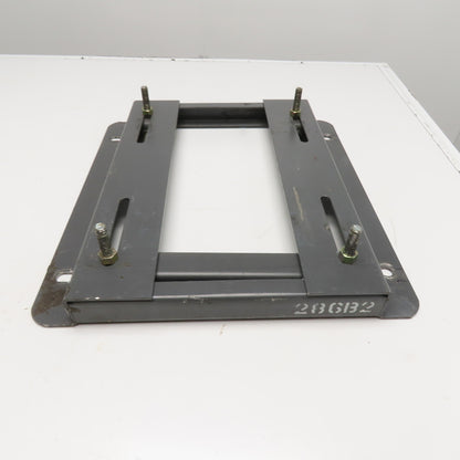 286T NEMA Motor Slide Belt Tensioner Base Adjustable Frame