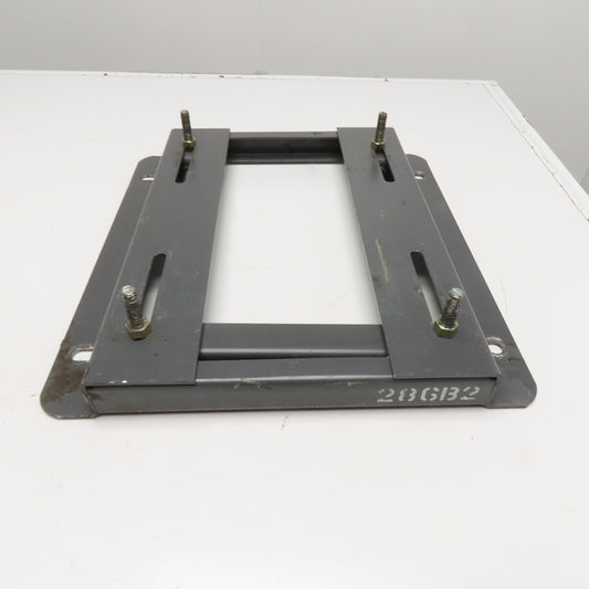 286T NEMA Motor Slide Belt Tensioner Base Adjustable Frame