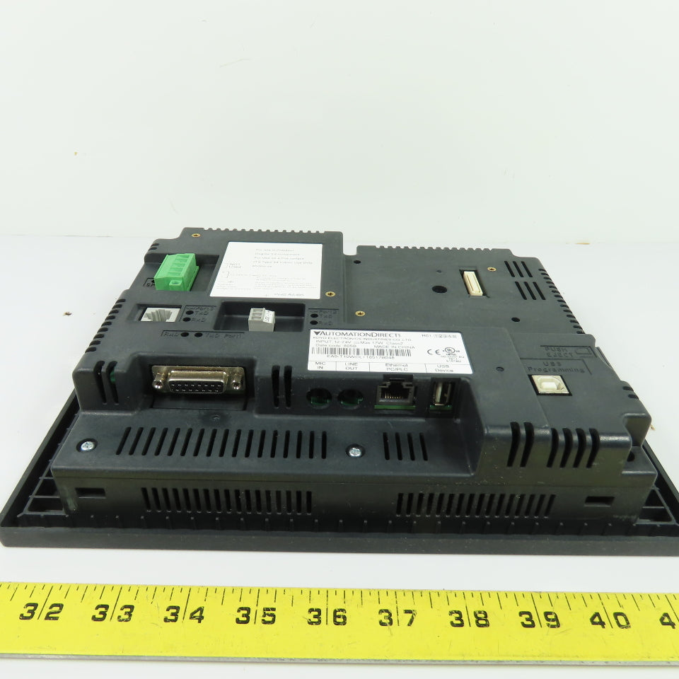 Automation Direct EA9-T10WCL C-more HMI Touch Screen Panel 10" 12-24VDC