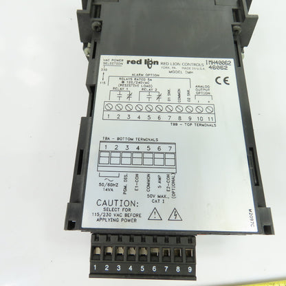 Red Lion Controls IMH40062 Intelligent Current Meter 115/230VAC