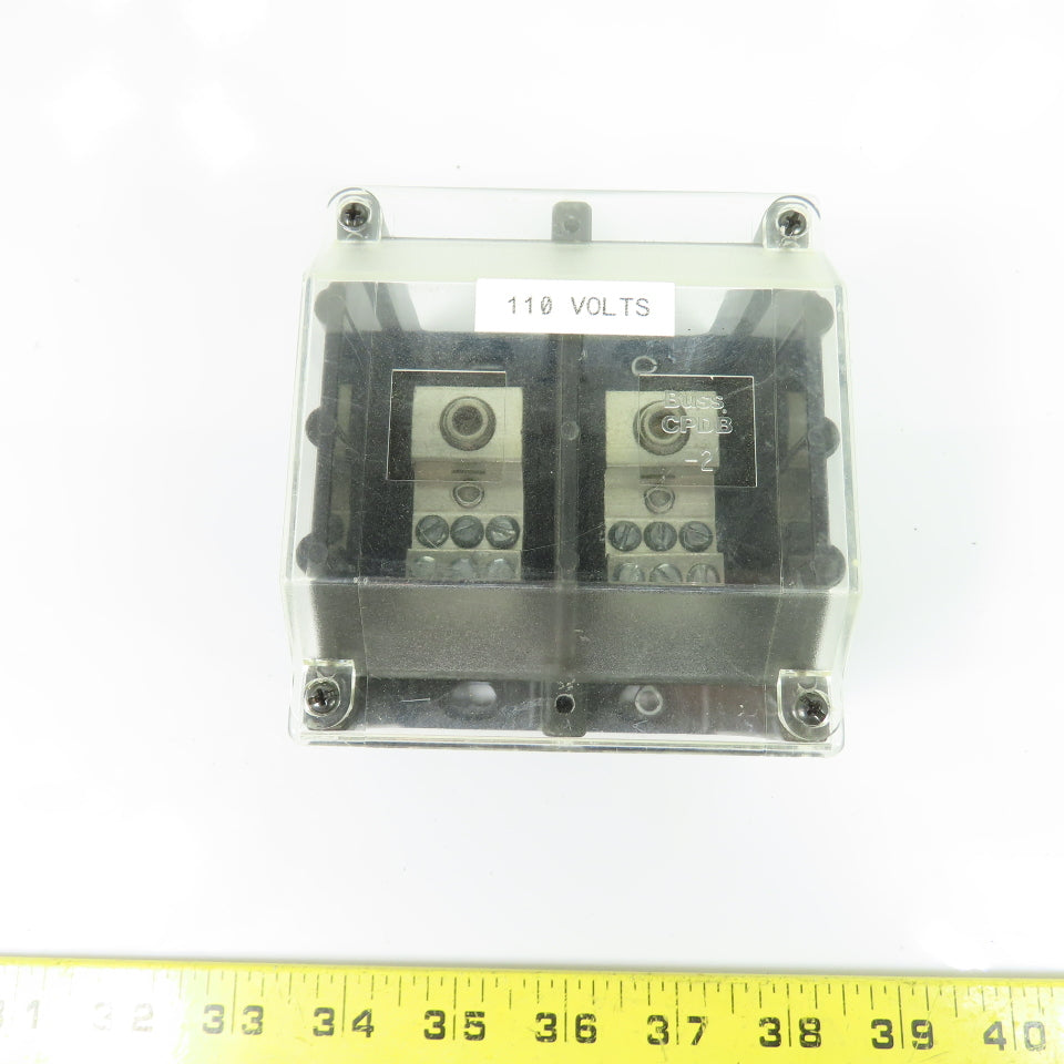Edison HPB106-2 175A Power Distribution Block 600V