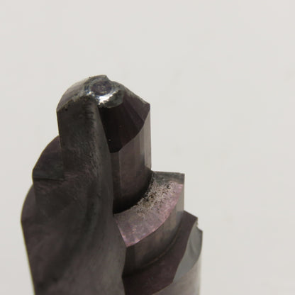 1" Solid Carbide Step Drill Chamfer Counterbore 0.453" Minor Diam. Needs Repair
