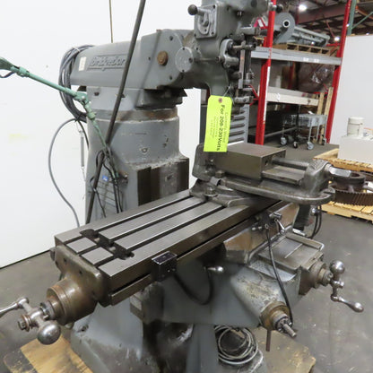 Bridgeport 1-1/2HP Vertical Milling Machine 3Ph 230/460V 1730 RPM W/ Powerfeed