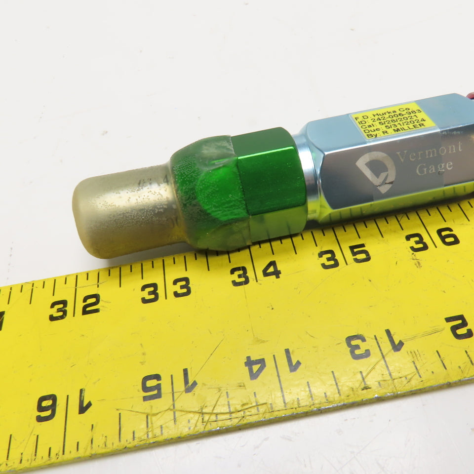 Vermont Gage 151108332 Class X GO/NG Reversible Plug Gage Assembly .7500/.7510