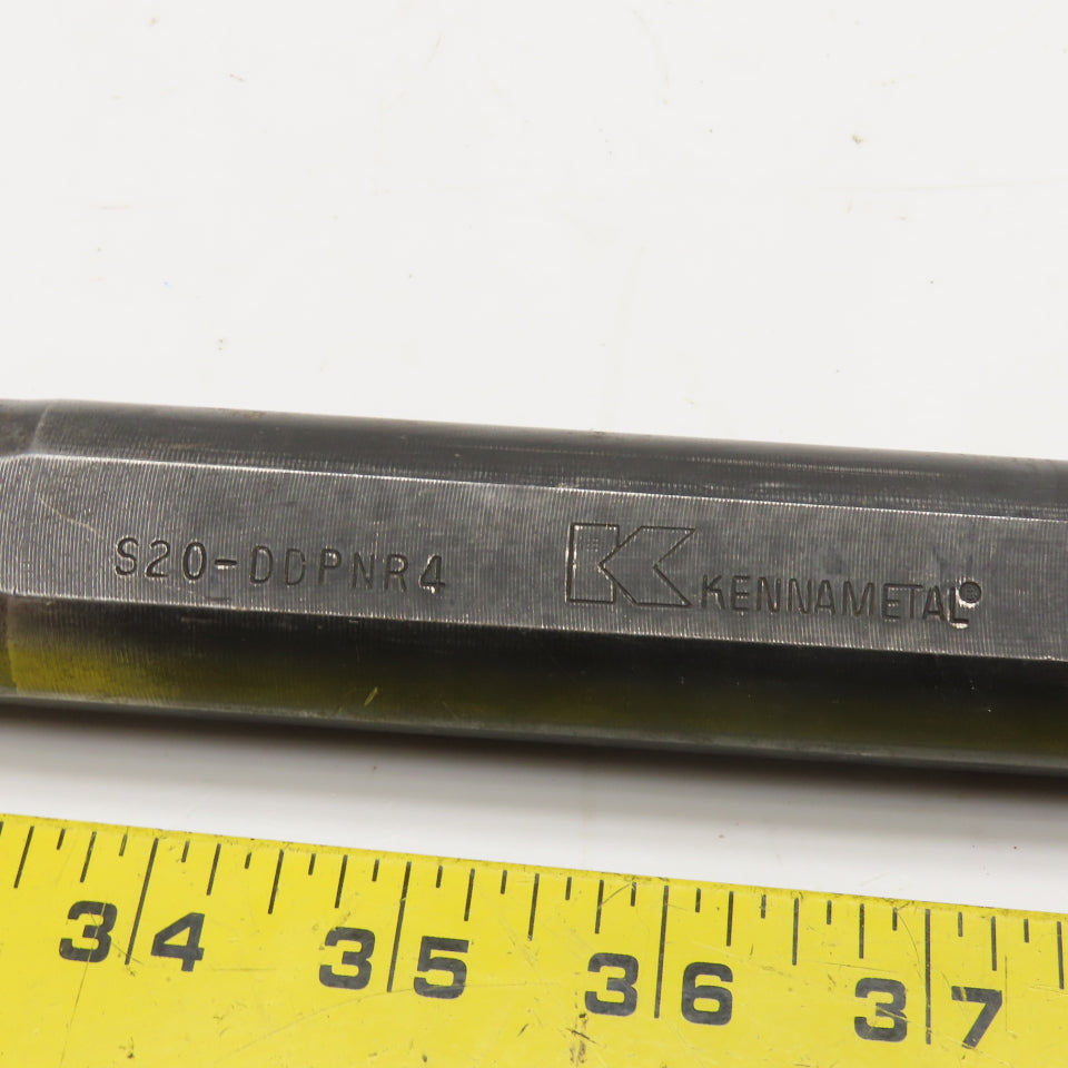 Kennametal S20-DDPNR4 Indexable Boring Bar 1-1/4" Shank 90° 7-1/2" OAL