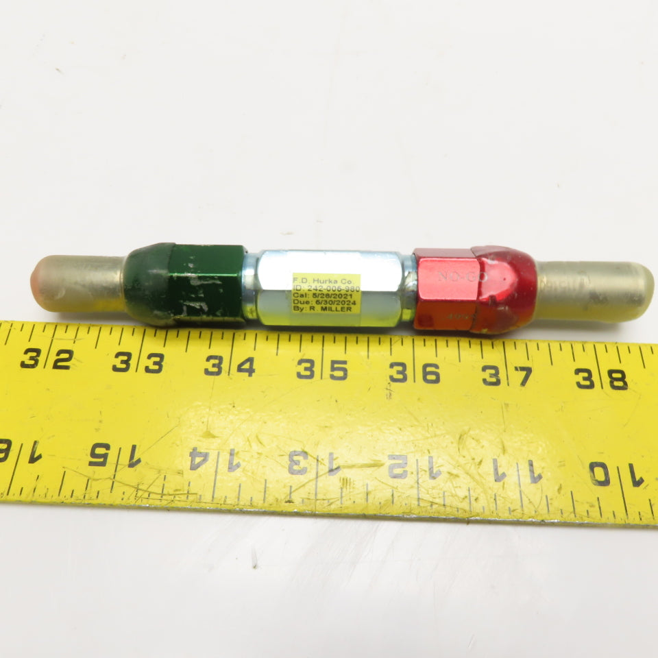 Vermont Gage 161407442 Class Z GO/NG Reversible Plug Gage Assembly .4985/.4995