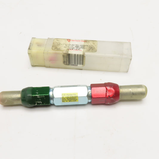 Vermont Gage 161407442 Class Z GO/NG Reversible Plug Gage Assembly .4985/.4995