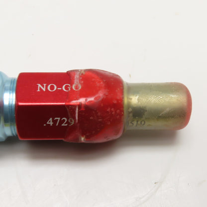 Vermont Gage 151108332 Class X GO/NG Reversible Plug Gage Assembly .4724/.4729