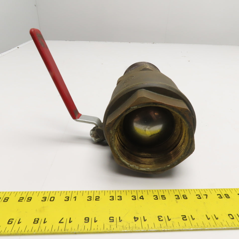 B&K R25 3" Full Port Brass Ball Valve 150 WSP 400 WOG