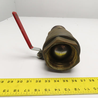 B&K R25 3" Full Port Brass Ball Valve 150 WSP 400 WOG