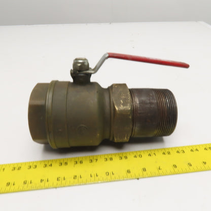 B&K R25 3" Full Port Brass Ball Valve 150 WSP 400 WOG