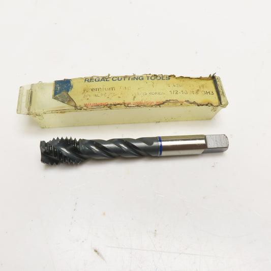 Regal Cutting Tools 008523AS 1/2-13 NC GH3 Spiral Flute Premium Tap HSS