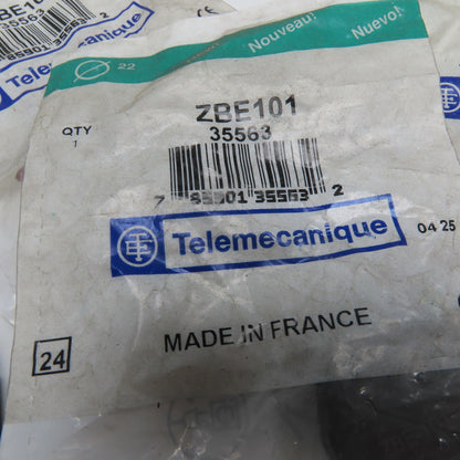 Telemecanique 35563 ZBE101 Contact Blocks 1 NO A600-Q600 Lot of 14