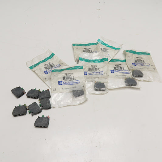 Telemecanique 35563 ZBE101 Contact Blocks 1 NO A600-Q600 Lot of 14