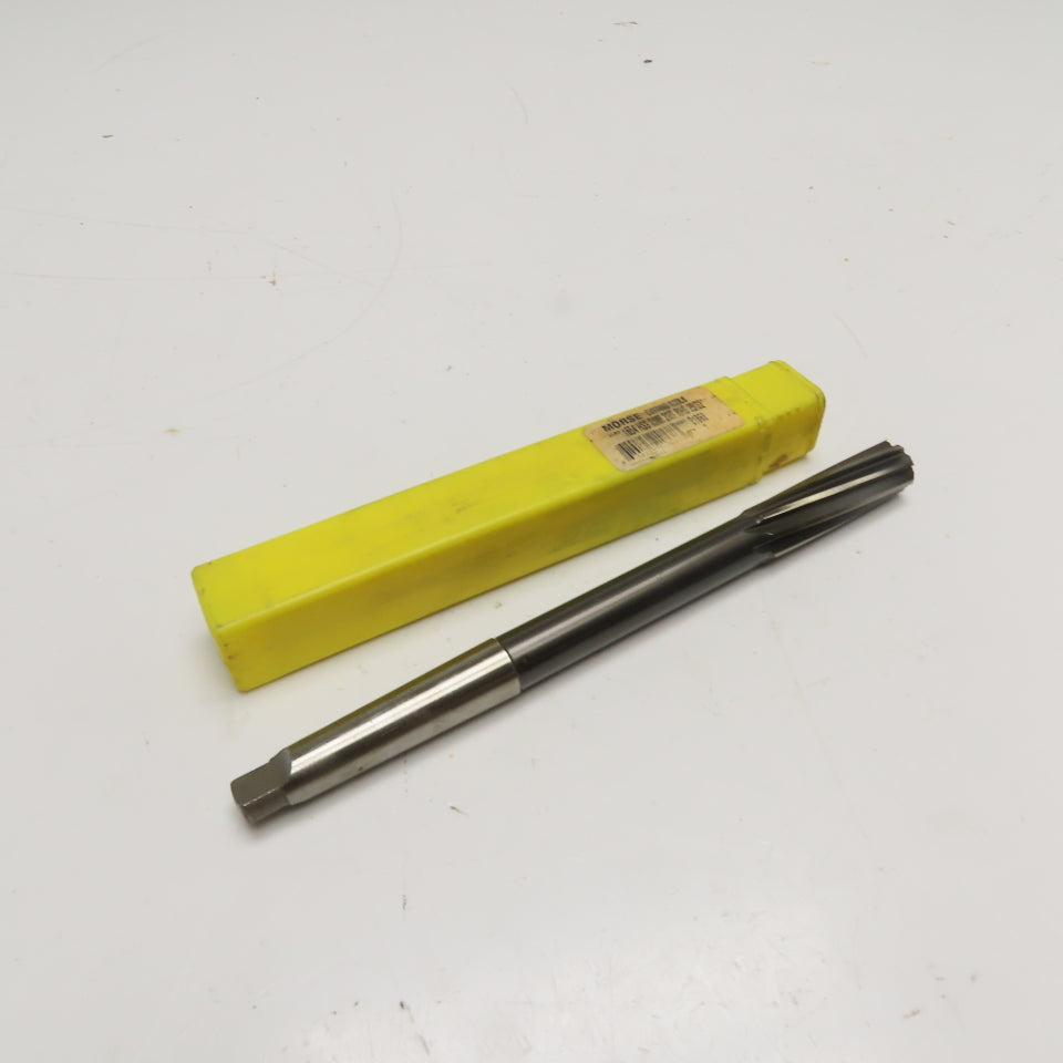 Morse Cutting Tools 1654 21868 25/32" Morse Taper Shank Reamer HSS 2MT