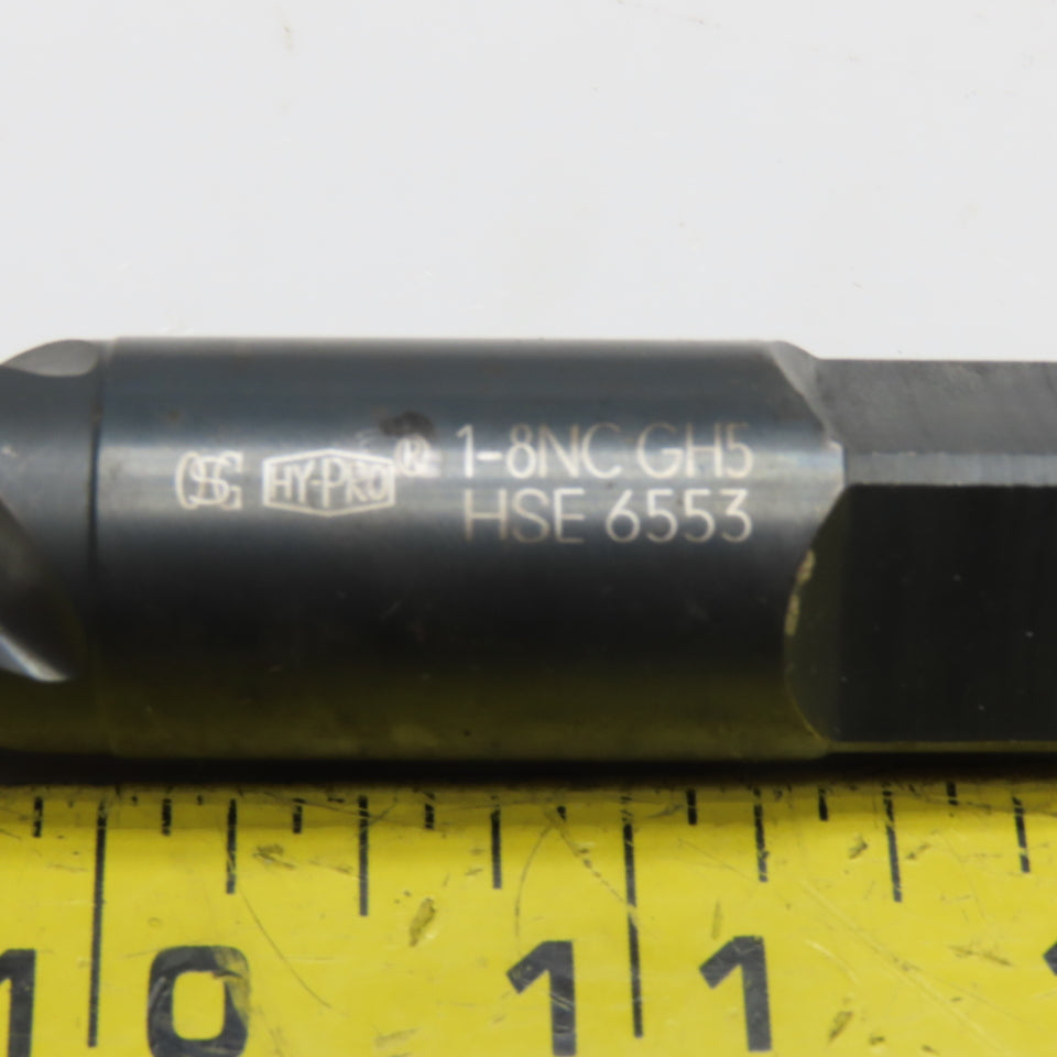 Hypro Spiral Flute Tap HP 1-8 UNC HSS-E GH5 4 Flute