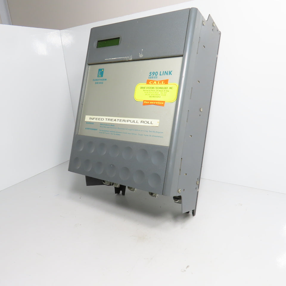 Eurotherm 590C/0350/9/1/0/0/0/00/000 DC Drive 220-500VAC 35A + 590LDC/00/000