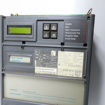 Eurotherm 590C/0350/9/1/0/0/0/00/000 DC Drive 220-500VAC 35A + 590LDC/00/000