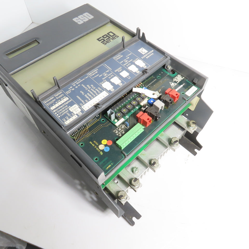 Eurotherm 590C/0350/9/1/0/0/0/00/000 DC Drive 220-500VAC 35A + 590LD/00/000
