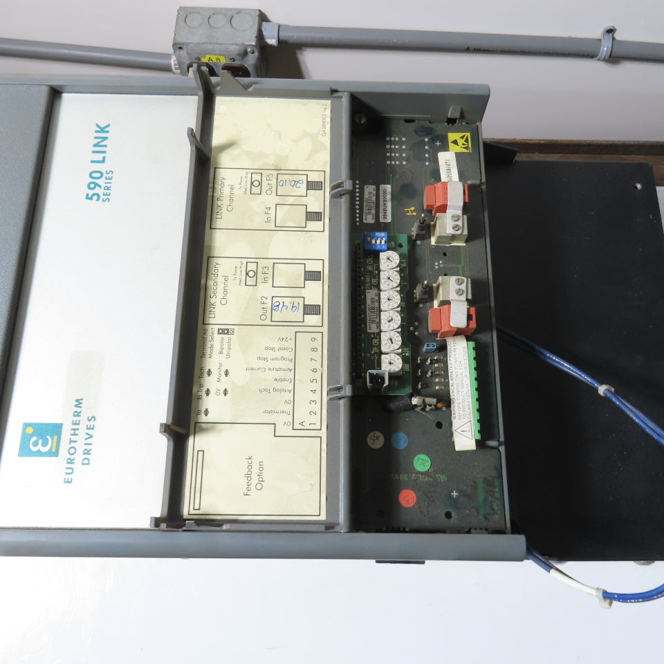 Eurotherm 955D8N751 590 DRV DC Drive 500/240VDC 14A 7.5HP Out + 590LDC/00/000