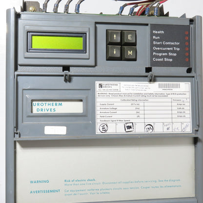 Eurotherm 955L-8R22 590 DRV DC Drive 500/240VDC 34A 20HP Out +590LDC/00/000