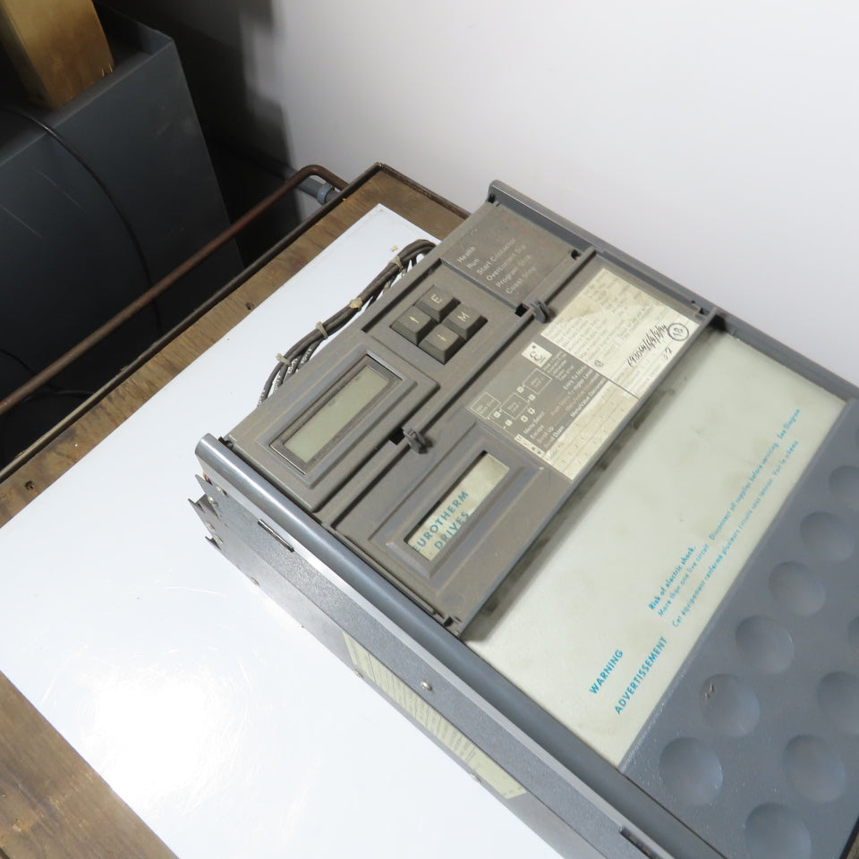 Eurotherm 955L-8R22 590 DRV DC Drive 34A 20HP Out + 590LDC/00/000 Missing Parts