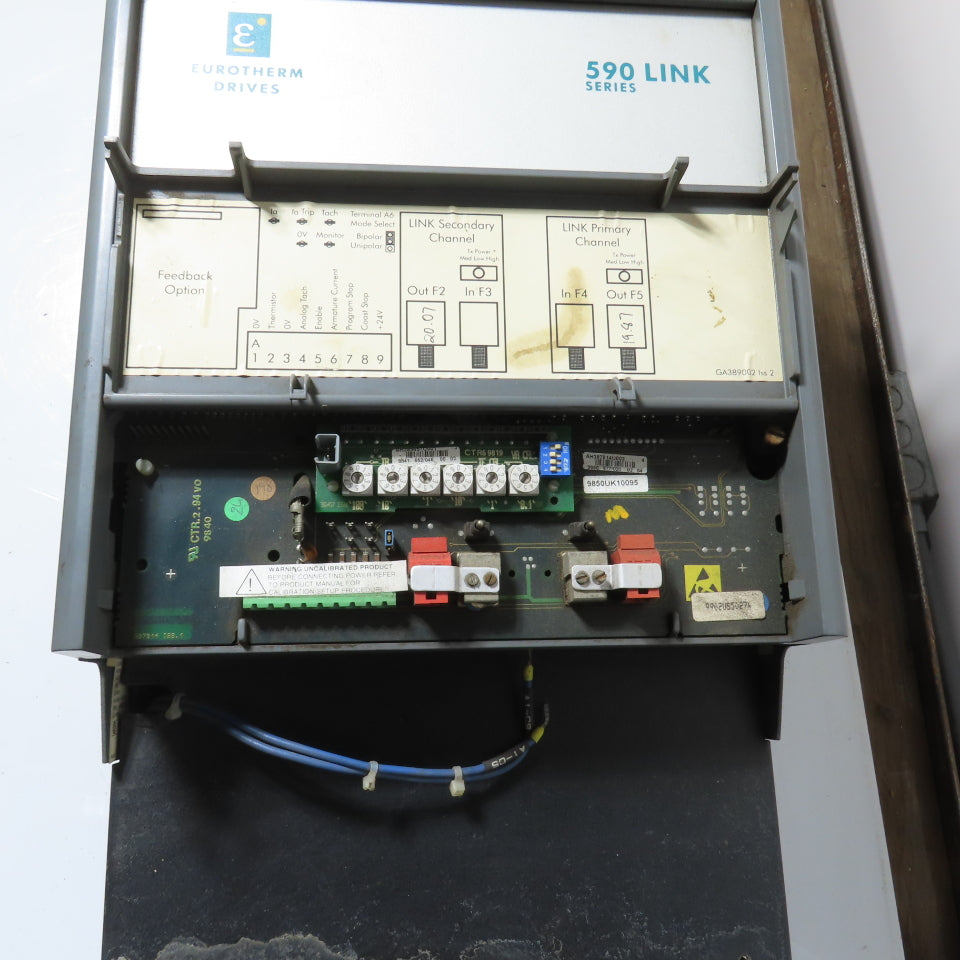 Eurotherm 955L-8R22 590 DRV DC Drive 34A 20HP Out + 590LDC/00/000