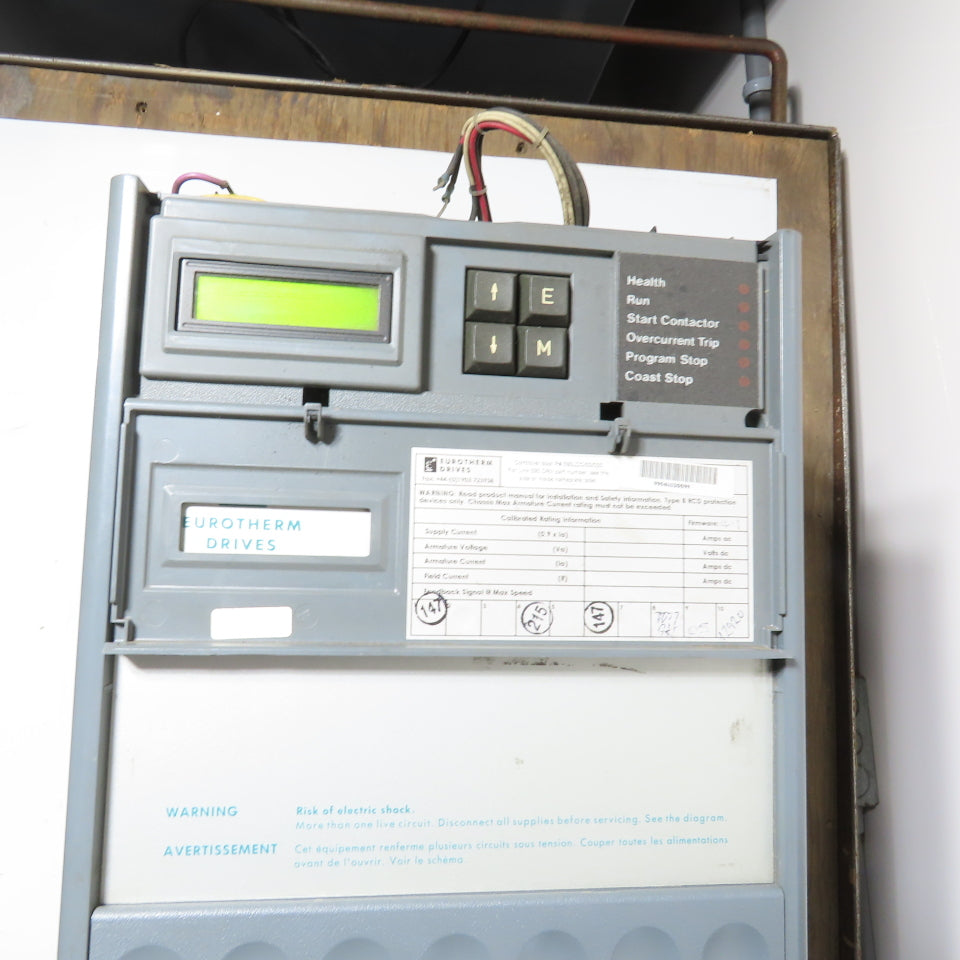 Eurotherm 955L-8R751 590 DRV DC Drive 14A 7.5HP Out + 590LDC/00/000