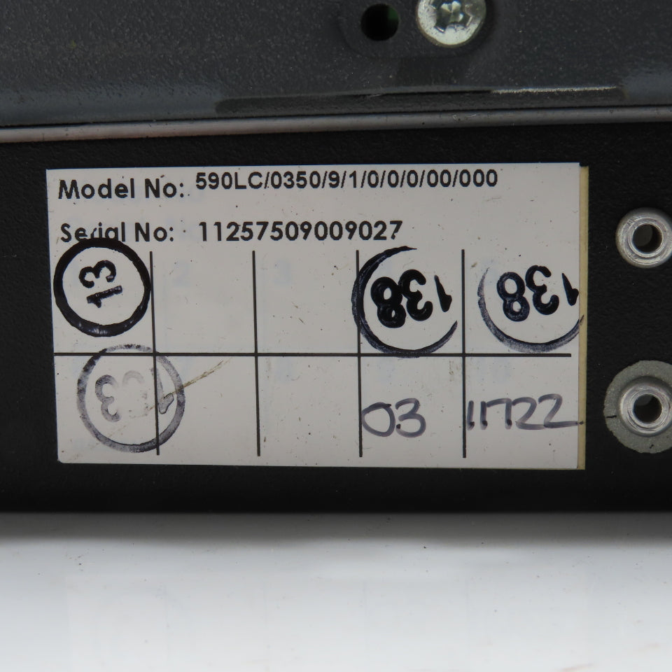 Eurotherm 590LC/0350/9/1/0/0/0/00/000 590C/0350/9/1/0/0/0/00/000 20HP DC Drive