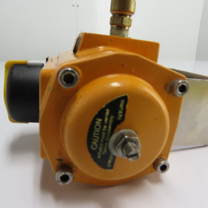 4323ZANZ BZK BVAL-0750N Pneumatic Spring Return Actuator with Ball Valve 120 PSI