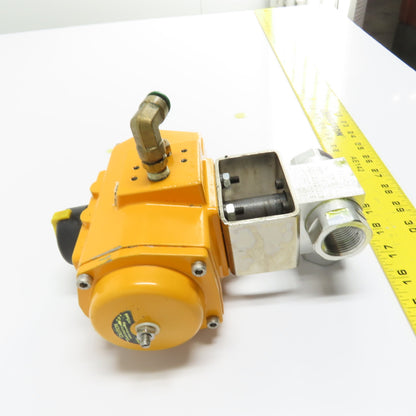4321ZA0Z BZK BV3L-0750NA Pneumatic Actuated Ball Valve 3/4" NPT 120 PSI