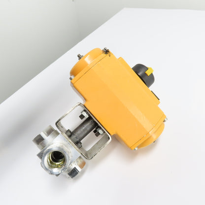 4321ZA0Z BZK BV3L-0750NA Pneumatic Actuated Ball Valve 3/4" NPT 120 PSI