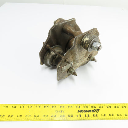 ARO 7702 Push/Pull I-Beam Hoist Trolley 4" to 10"
