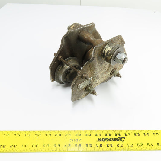 ARO 7702 Push/Pull I-Beam Hoist Trolley 4" to 10"