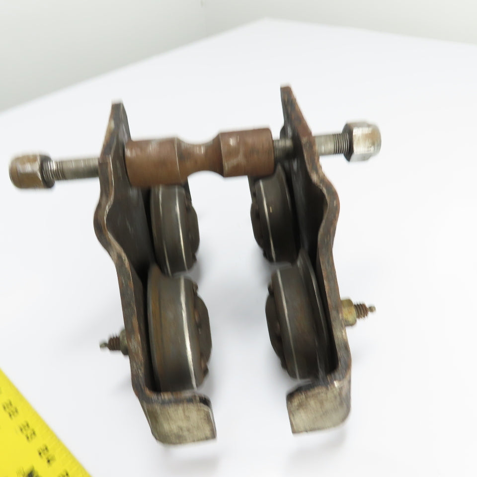 ARO 7702 1/2 Ton Push/Pull I-Beam Hoist Trolley 4" to 10"