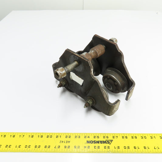 ARO 7702 1/2 Ton Push/Pull I-Beam Hoist Trolley 4" to 10"