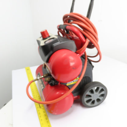 Husky H1504ST 1.5HP 4 Gallon Portable Rolling Air Compressor 155 PSI 120V