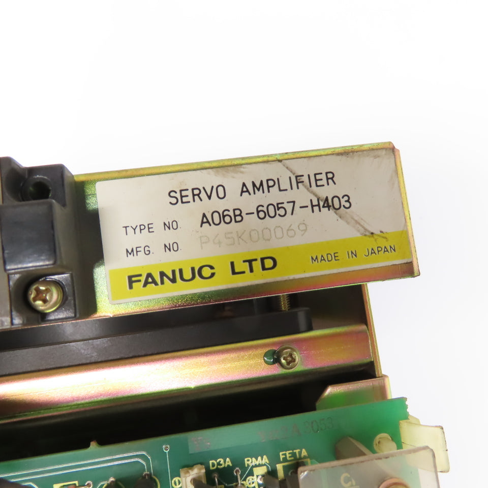 Fanuc A06B-6057-H403 AC Servo Amplifier