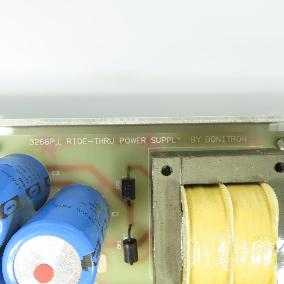 Bonitron 3266P Ride-Thru Power Supply 110VAC to 25VDC