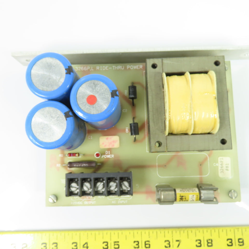 Bonitron 3266P Ride-Thru Power Supply 110VAC to 25VDC