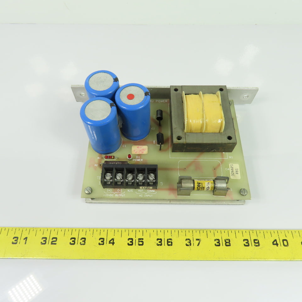 Bonitron 3266P Ride-Thru Power Supply 110VAC to 25VDC