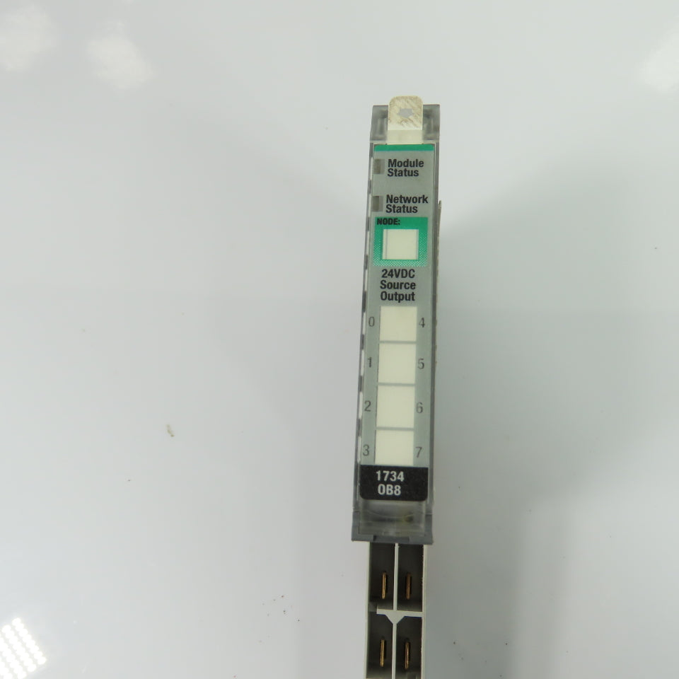 Allen-Bradley 1734-OB8 Point I/O 8-Channel Output Module Ser C W/ 1734-MB Base