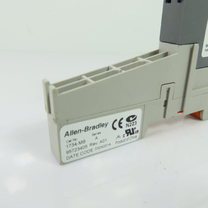 Allen-Bradley 1734-OB8 Point I/O 8-Channel Output Module Ser C W/ 1734-MB Base