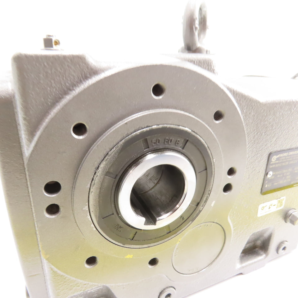 Nord SK 9012.1AZB Hollow Shaft Gearbox 17.45:1 Ratio 100RPM Input 628 lb-in